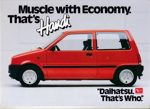 1986 daihatsu handi door van - door,