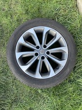 NISSAN QASHQAI J10 18" INCH ALLOY WHEEL GREY WITH TYRE 225/55/R18 ET40 6.5J