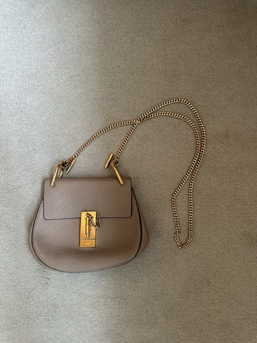 Chloé drew leather shoulder - drew,