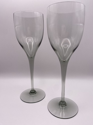 Vintage handblown smoked - vintage,