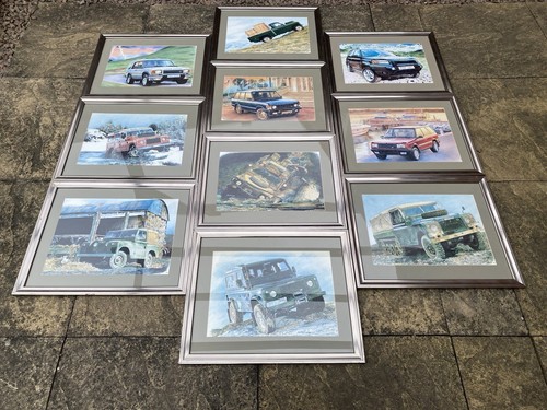 Job lot 10x framed - job,
