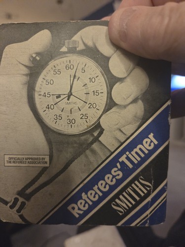 Smiths referees timer - referees,