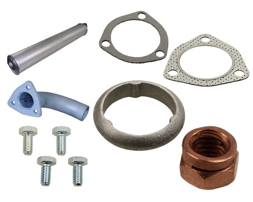 Exhaust silencer bundle kit - kit, vw