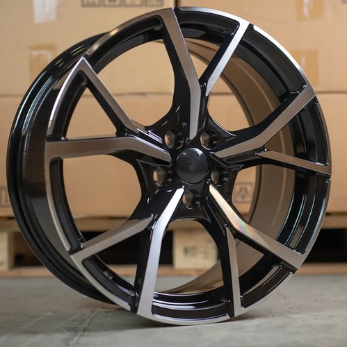 Estoril black pol alloy - 4x, 17"
