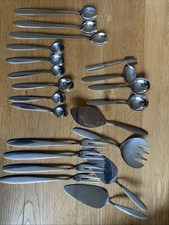 WMF 3300 Atlanta Cromargan Serving Cutlery Fish Turner Cake Server Spoon Etc