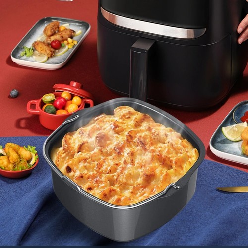 Square cake baking - cake, tray