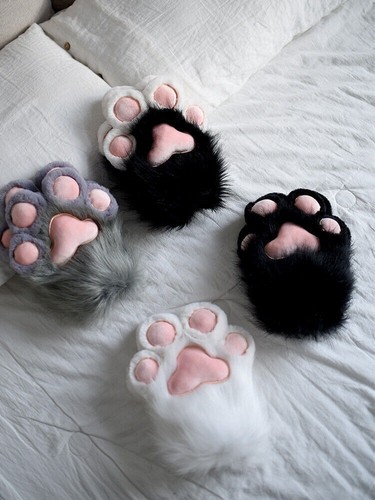 Fursuit paw gloves handmade - fursuit,