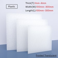 Frosted Transparent Plastic