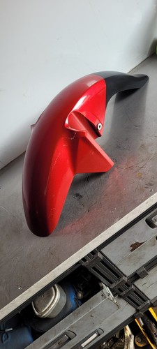 Red front fender mudguard for - red,