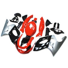 Bodywork for Yamaha 1997 - 2007 98 YZF600R Thundercat Black Silver Red Fairings