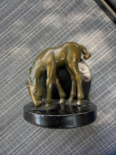 Art deco brass - plated, spelter