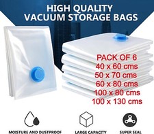 6 x STRONG VACUUM STORAGE