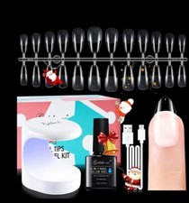Nail Tips & Glue Gel Nail Kit