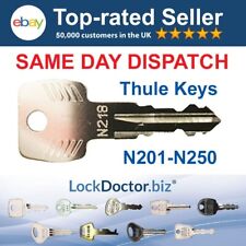 Thule Halfords Roof Box/Rack Replacement Keys N201-N250 | FREE SHIPPING (RM48)