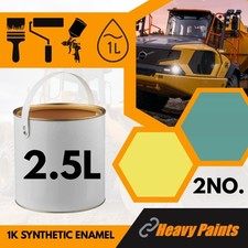 Yanmar Yellow & Cab Aqua