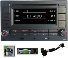 Car Radio RCN210 CD Player USB MP3 AUX Bluetooth For VW Golf MK4 Passat B5 Polo