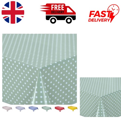140x240cm sage green oilcloth - sage,
