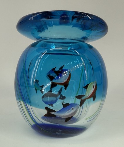 Vintage murano glass - murano, fish