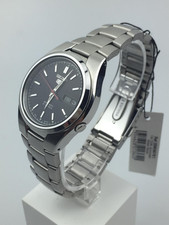 Seiko 5 Automatic Black Dial Stainless Steel Bracelet Men’s Watch SNK607K1