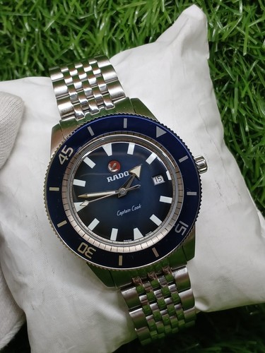 Rado captain cook blue dial - cook,