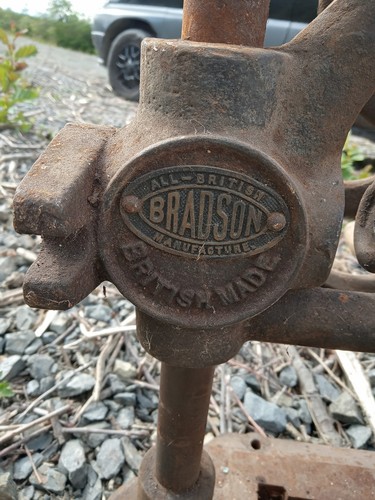 Bradson vintage pillar drill - bradson,