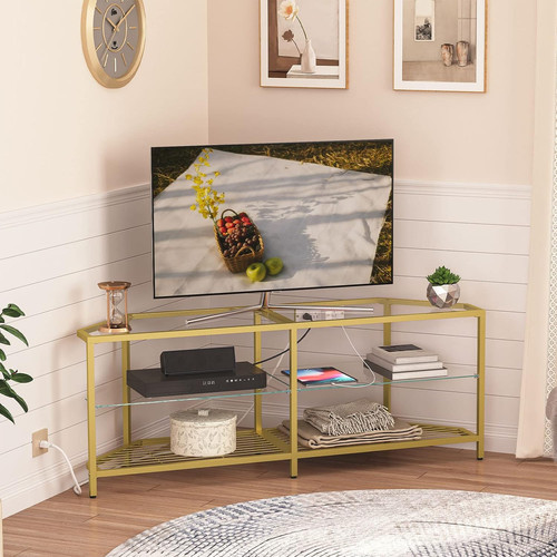 Corner stand with - tv,