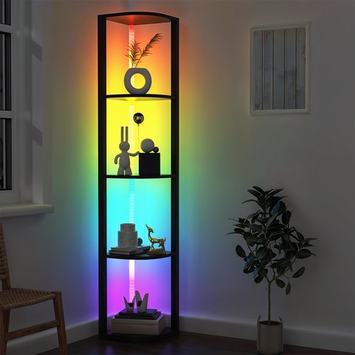 Modern tall corner shelving - corner,