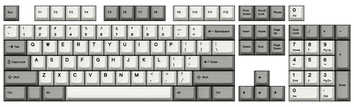 Ibm model and key - and, m