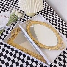Large Gold Mirrored Tray