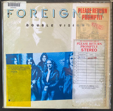 Foreigner Double Vision vinyl
