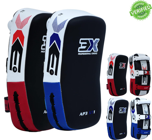 Kick pads boxing sport - kick,