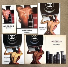 5x Chanel Antaeus perfume ads