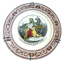 Vintage 7" Side Plate by Adams