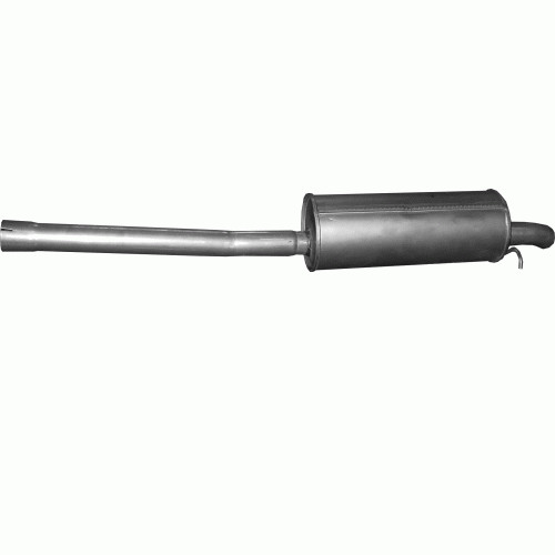 Exhaust rear silencer - exhaust,