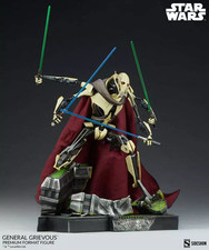 Sideshow General Grievous Premium Format Statue 1/4 Scale With Cape