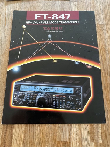 Yaesu 847 uhf - yaesu, hf+v
