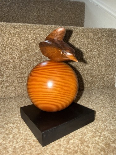 Carved wood figure figurine - carved,