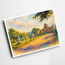 A6 PRINT - Linton, Wharfedale