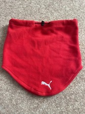 Arsenal FC Puma  Snood red fleece Neck Warmer Gunners  scarf
