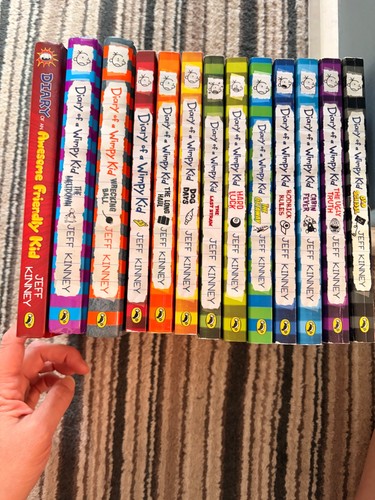 Diary wimpy kid books - a,