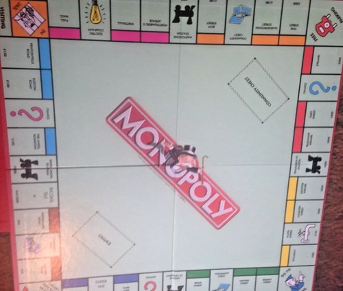 Original 2001 monopoly spare - original,
