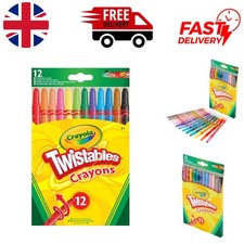 CRAYOLA Twistables Colouring Crayons Multicolor 12 Count (Pack of 1)