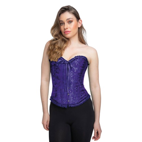 Deluxe satin corset - deluxe,