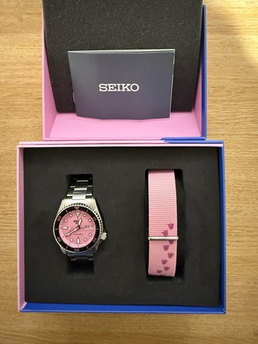 Seiko sports pink - seiko, x