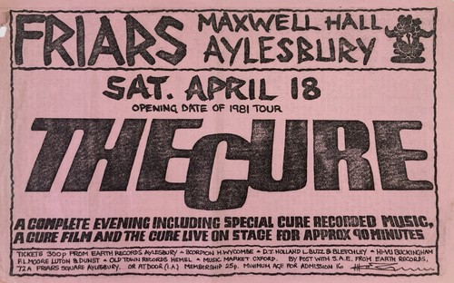 The cure concert - the, window