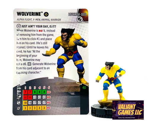 Marvel heroclix wolverine - marvel,