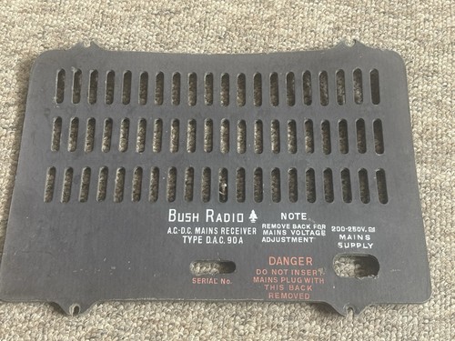 Bush dac90a back panel - bush,