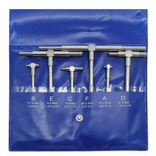 6pcs Telescopic Gauge 8-150mm