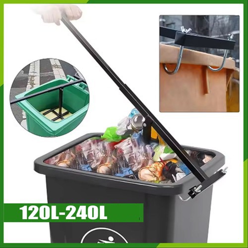 Wheelie bin compactor - wheelie,