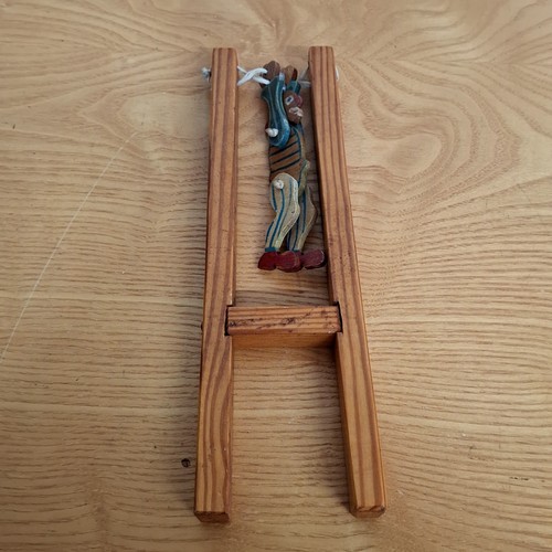 Vintage wooden climbing - wooden,